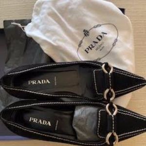 Prada Suede Calzature Donna flats